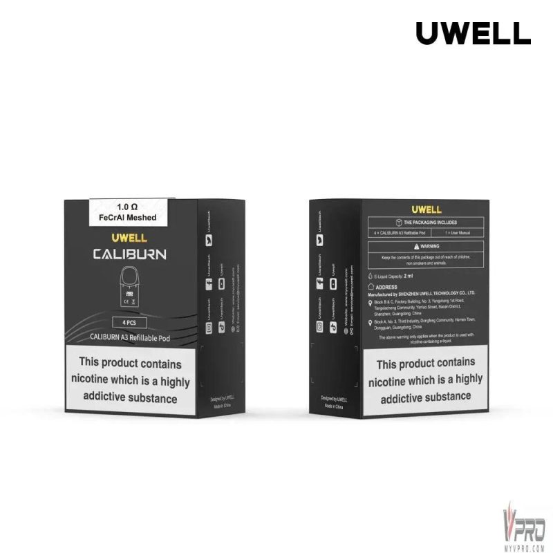 Uwell CALIBURN A3 Replacement Pods Uwell 48301411