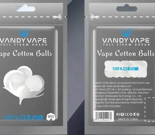 100 Organic Vape Cotton Balls by Vandyvape Vandy Vape 1696910439800